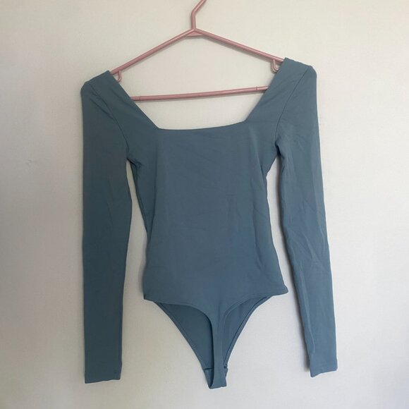 Muted Blue Bodysuit | Babaton | ARITZIA - Picture 2 of 3